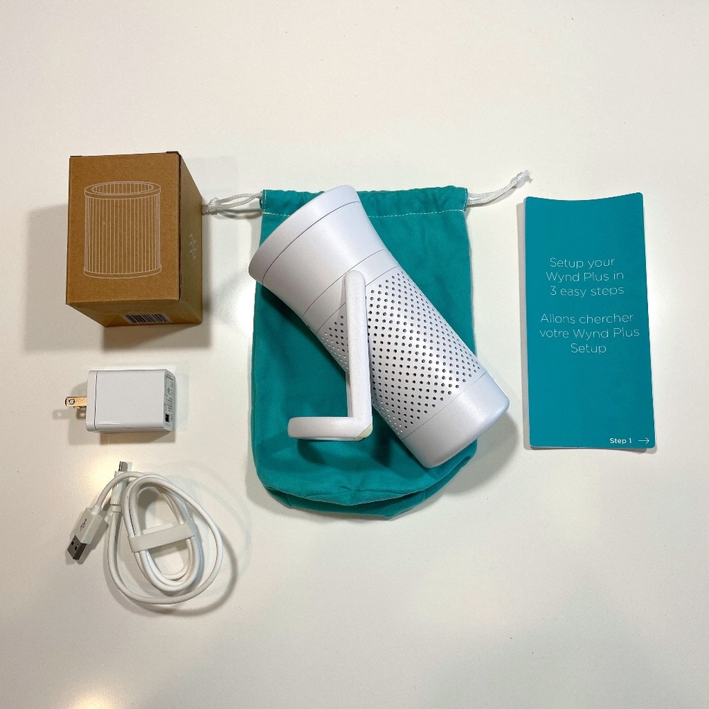 WYND Plus Smart Personal Air Purifier w/ Sensor